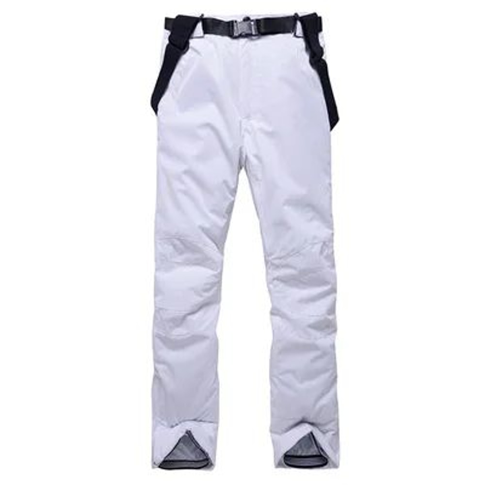 Unisex Waterproof Snowboard Ski Pants With Suspenders 17