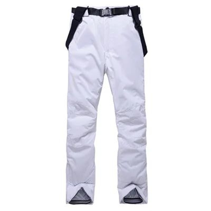 Unisex Waterproof Snowboard Ski Pants With Suspenders 17