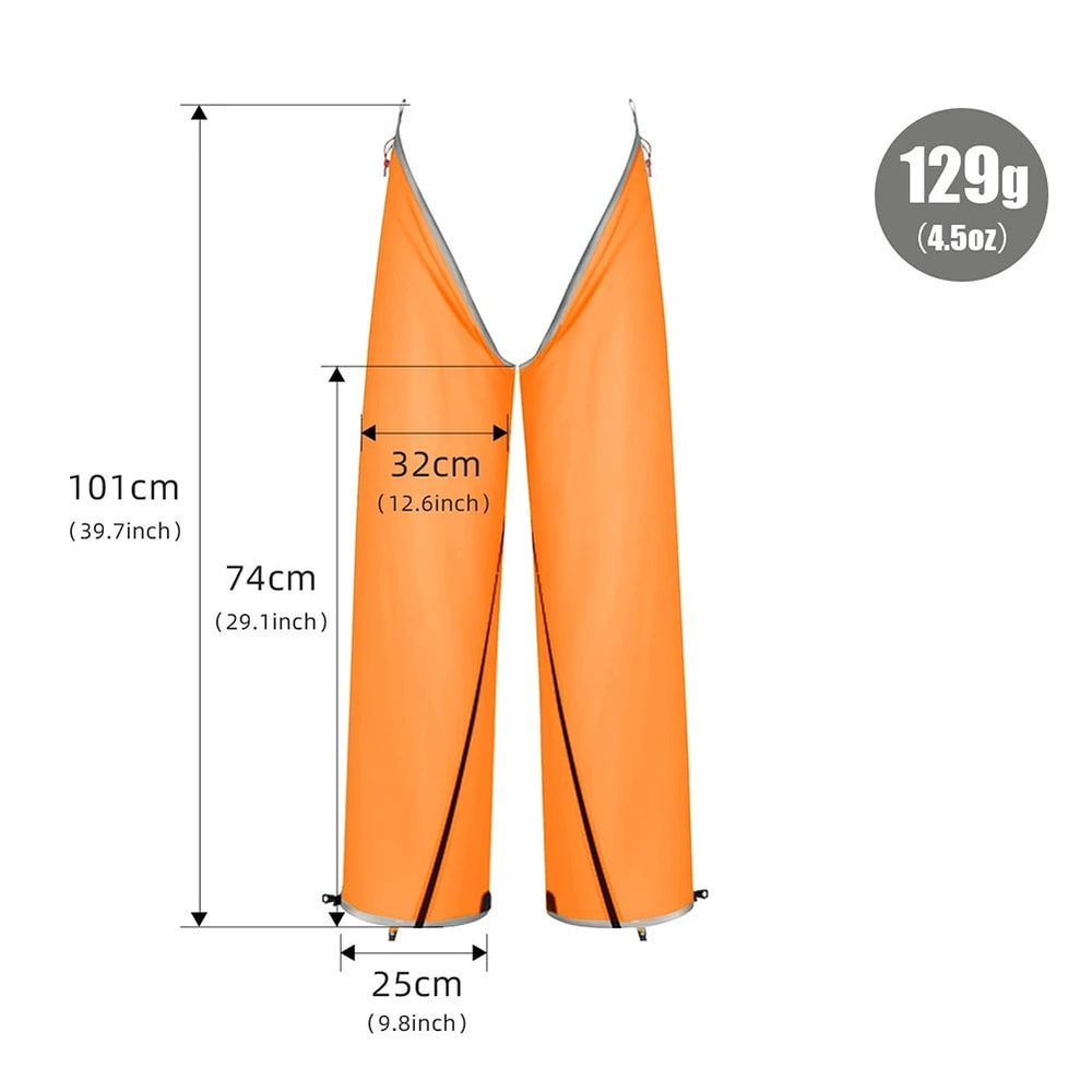 Lightweight Waterproof Foldable Travel Rain Pants 6