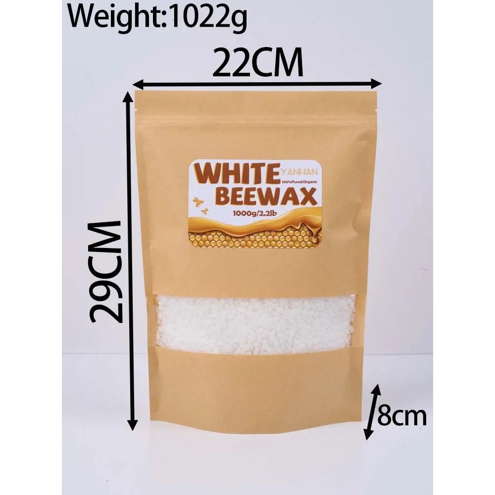 Pure Natural Granular Beeswax For Candle Making 7