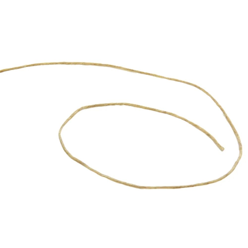 Organic Beeswax Coated Hemp Candle Wick Roll 7