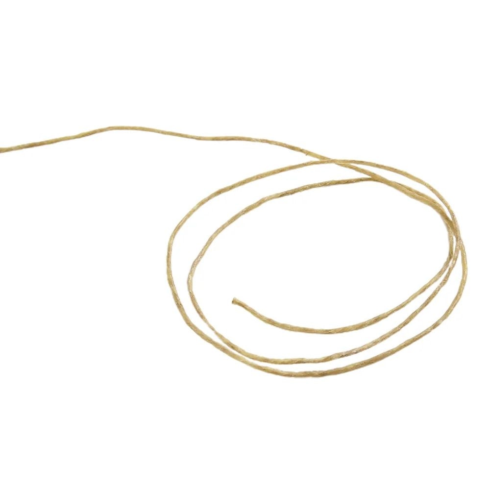 Organic Beeswax Coated Hemp Candle Wick Roll 8