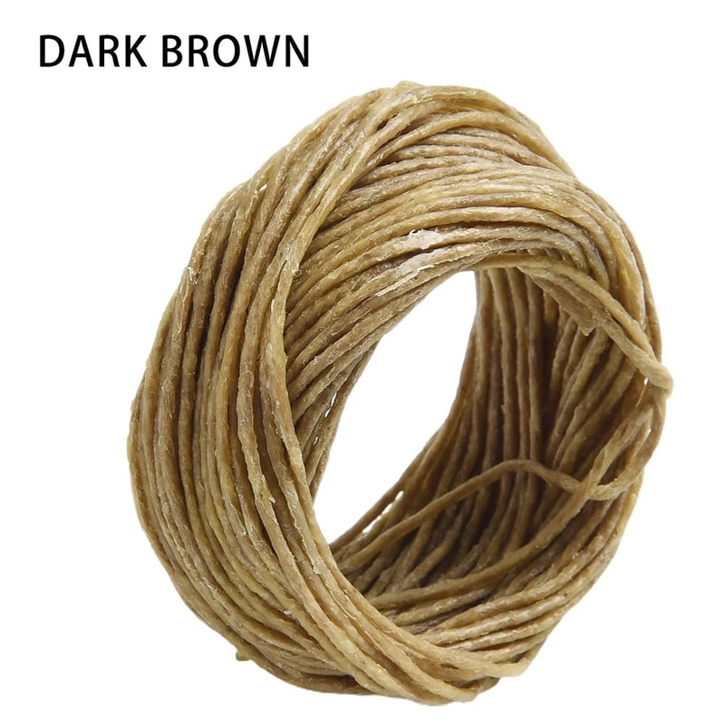 Organic Beeswax Coated Hemp Candle Wick Roll 11