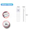 USB Rechargeable Motion Sensor LED Cabinet Light Bar 14