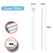 USB Rechargeable Motion Sensor LED Cabinet Light Bar 21