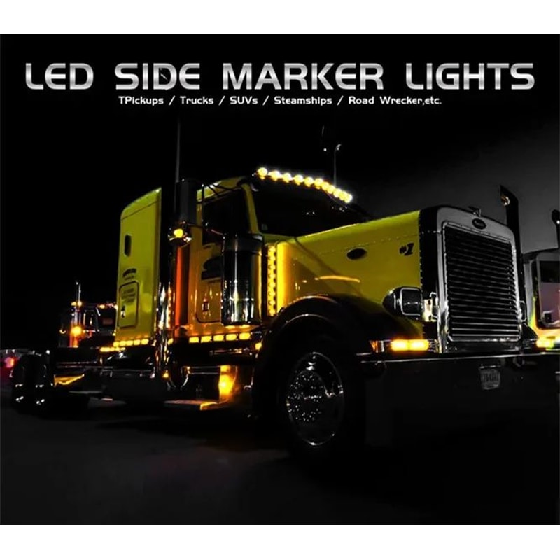 2PCS 6 LED Waterproof License Plate Light For Cars 6