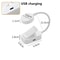 Mini LED Clip On Reading Book Light 9