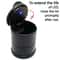Portable LED Car Ashtray Cup Holder With Lid 2