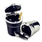LED Car Ashtray With Lid Portable Cup Holder Trash Bin 2