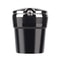 LED Car Ashtray With Lid Portable Cup Holder Trash Bin 6