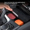 Luxury Suede Leather LED Car Ashtray With Ceramic Liner 3