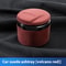 Luxury Suede Leather LED Car Ashtray With Ceramic Liner 7