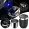 LED Portable Car Ashtray Cup Holder With Lid 0