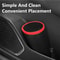 Mini Car Trash Bin Auto Dust Organizer With Lid 3