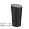 Mini Car Trash Bin Auto Dust Organizer With Lid 5