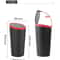 Mini Car Trash Bin Auto Dust Organizer With Lid 6