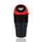Round Car Trash Can With Lid Cup Holder Storage Bin 10