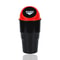 Round Car Trash Can With Lid Cup Holder Storage Bin 10