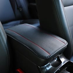 pu leather waterproof car armrest cushion pad