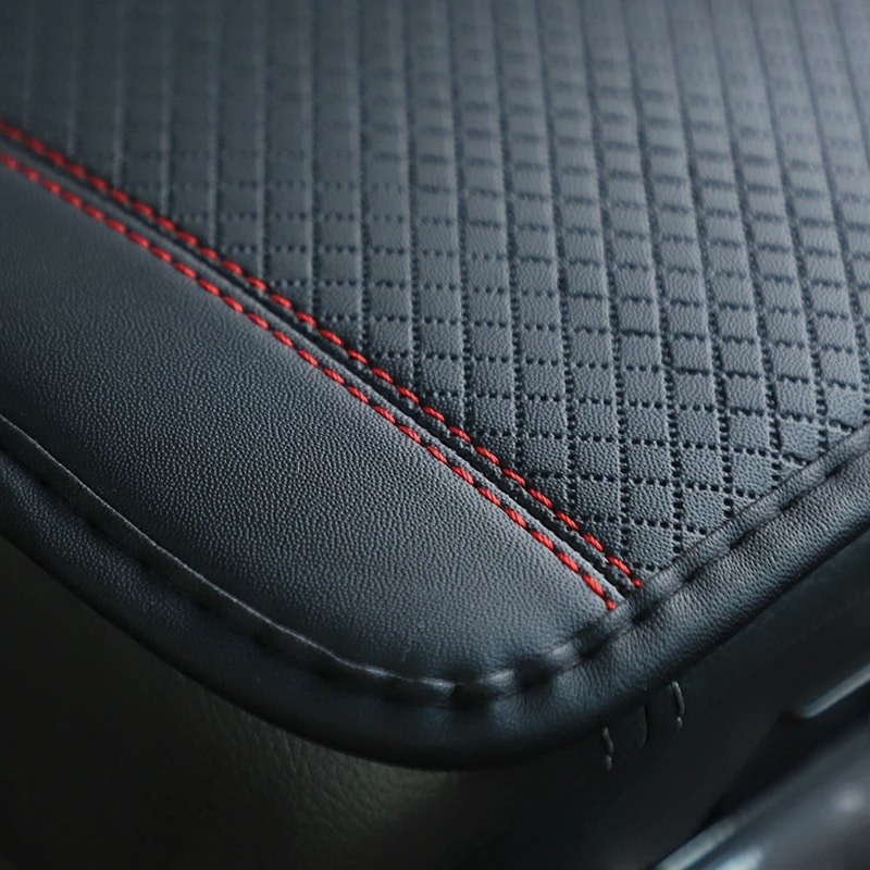 PU Leather Waterproof Car Armrest Cushion Pad 1