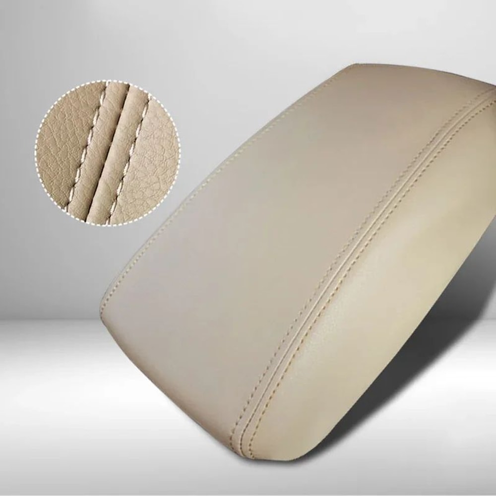 PU Leather Armrest Cover For Hyundai Tucson 20152018 4
