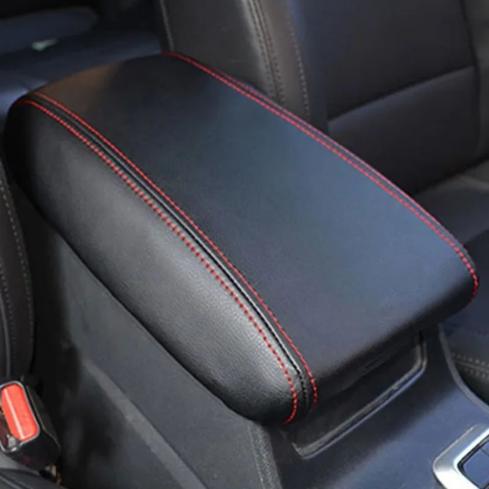PU Leather Armrest Cover For Hyundai Tucson 20152018 6
