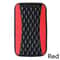 Universal PU Leather Car Armrest Cover Pad Black Red 8