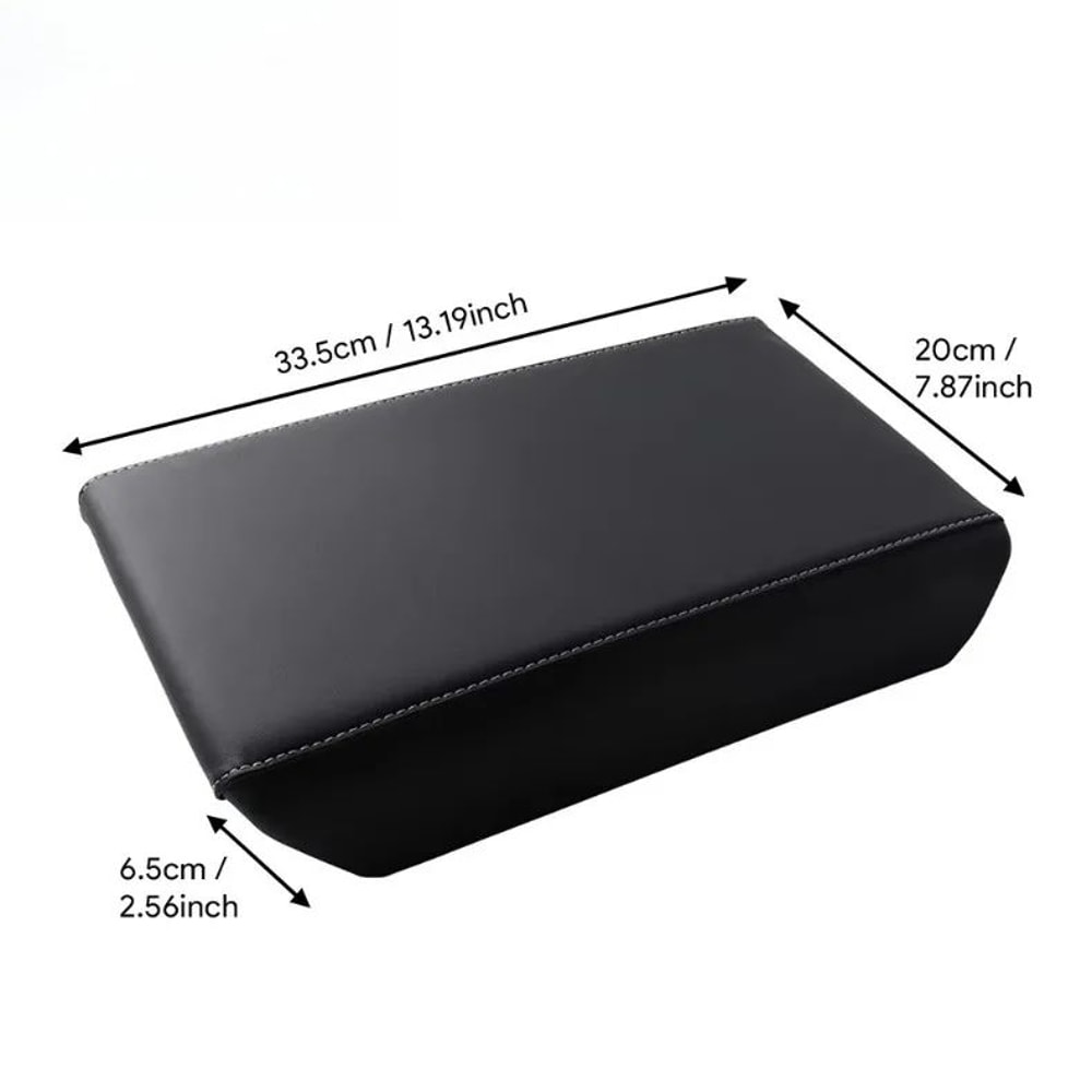 Tesla Model 3 Y Leather ABS Armrest Cover Lid 6