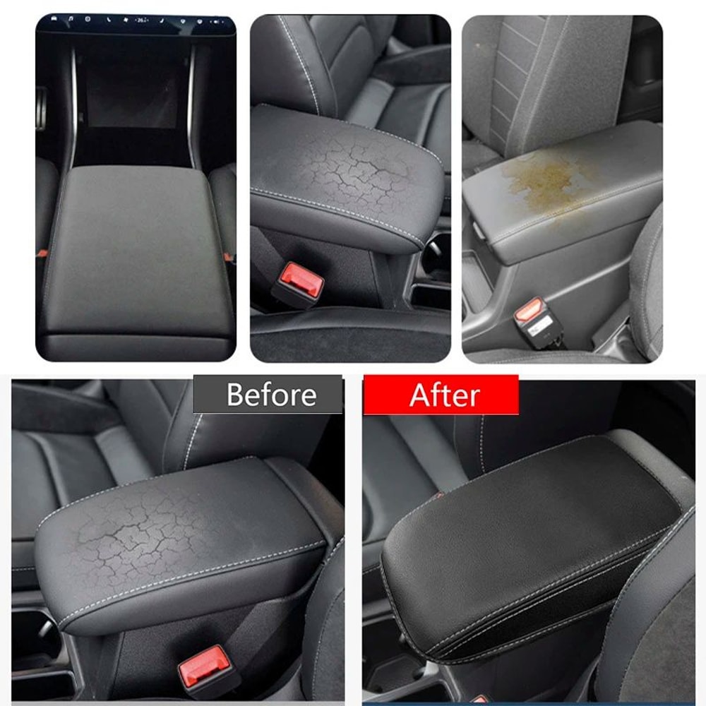 Waterproof Armrest Box Cover For Volkswagen Tiguan MK2 2