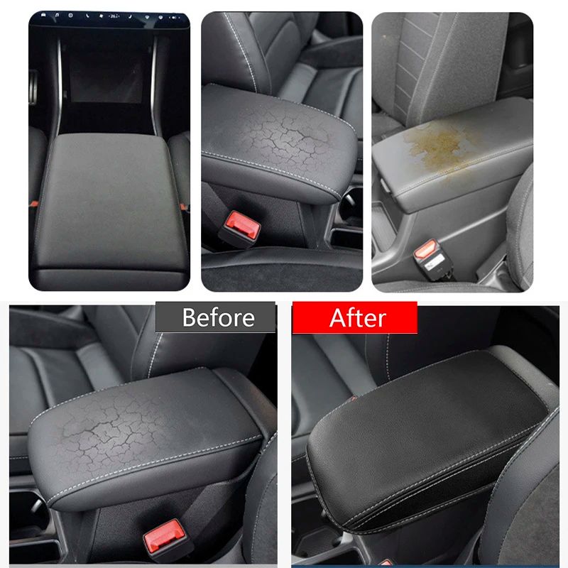 Waterproof Armrest Box Cover For Volkswagen Tiguan MK2 2