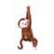 Cute Monkey Hanging Car Tissue Box Holder Coffee Color 1