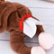 Cute Monkey Hanging Car Tissue Box Holder Coffee Color 6