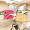 High End Striped Plush Hanging Car Tissue Box 1