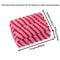 High End Striped Plush Hanging Car Tissue Box 5