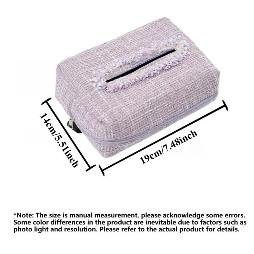 Creative Hanging Car Tissue Box With Fragrance Slot 5