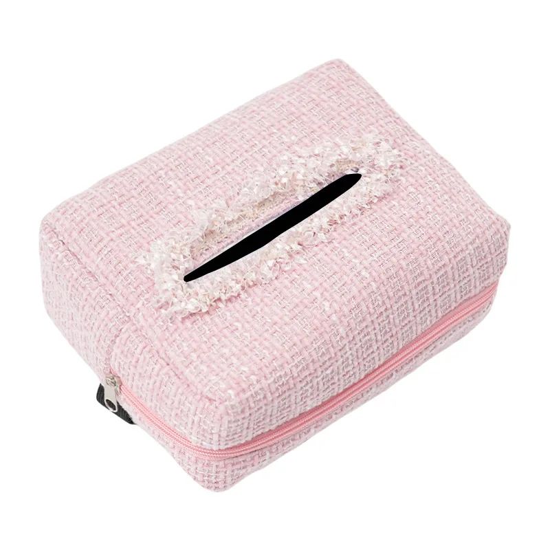 Creative Hanging Car Tissue Box With Fragrance Slot 11