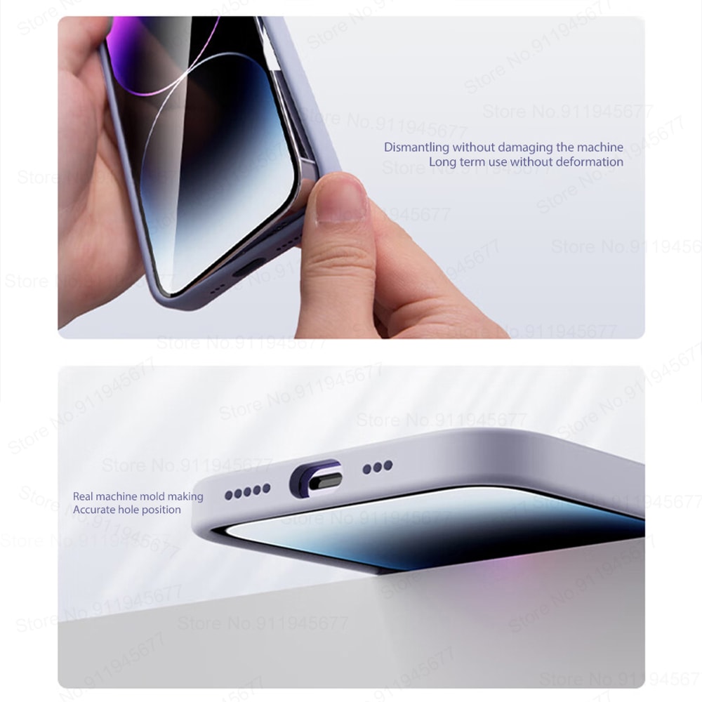 MagSafe Magnetic Liquid Silicone Case For IPhone 1514131211 Pro Max Wireless Charging Cover 4