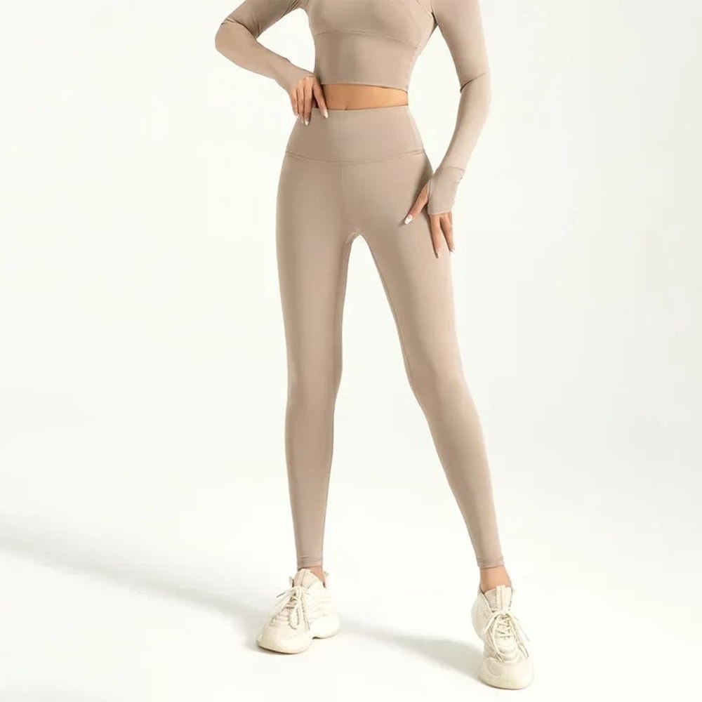 Seamless High Waist Booty Lifting Gym Leggings For Women 17