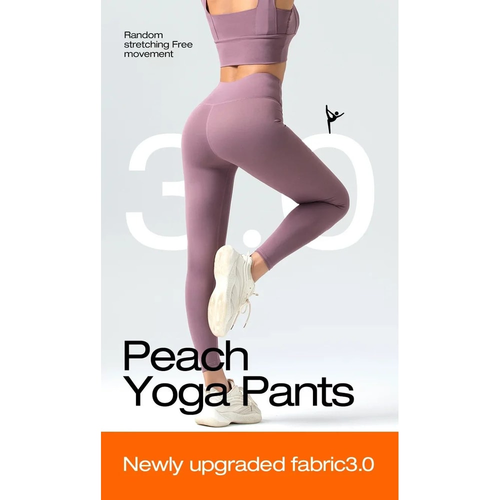 Seamless High Waist Booty Lifting Gym Leggings For Women 5