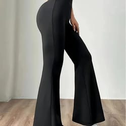 high waist bootcut yoga leggings tummy control workout pants