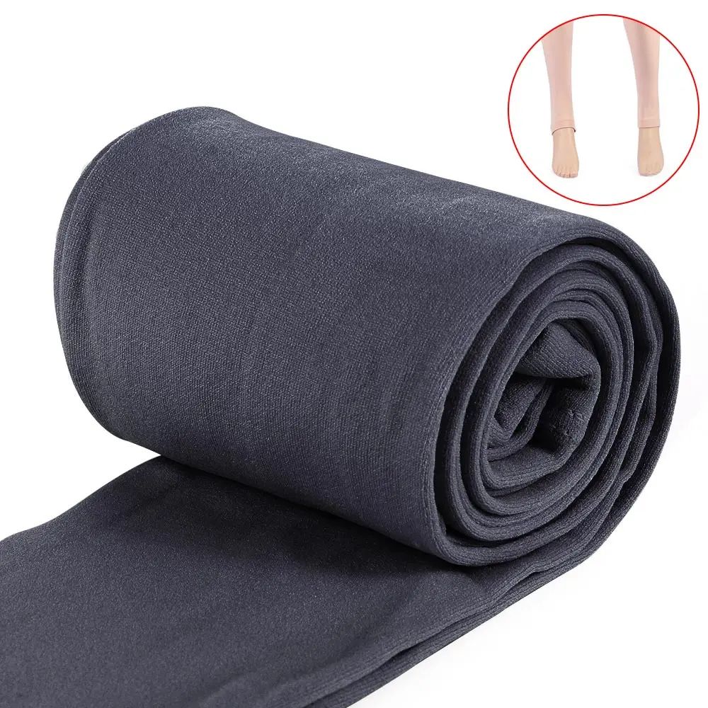 Women Winter Thermal Fleece Lined Stretch Pantyhose Leggings 14