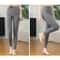 Women Winter Cashmere Wool Knit Leggings High Elastic Warm Pants 6