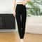 Women Winter Cashmere Wool Knit Leggings High Elastic Warm Pants 11