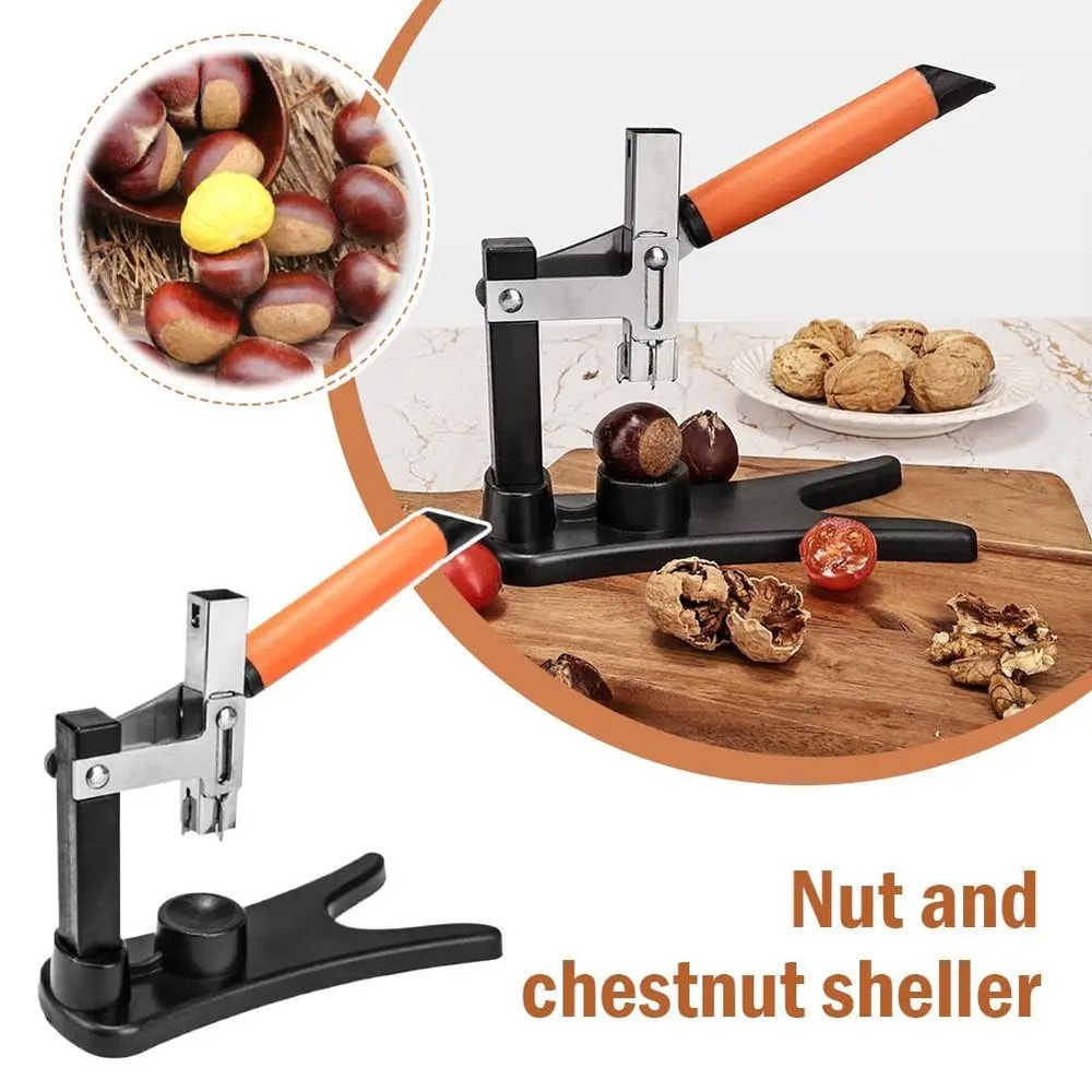 Stainless Steel Chestnut Cutter Nutcracker Shelling Tool 6