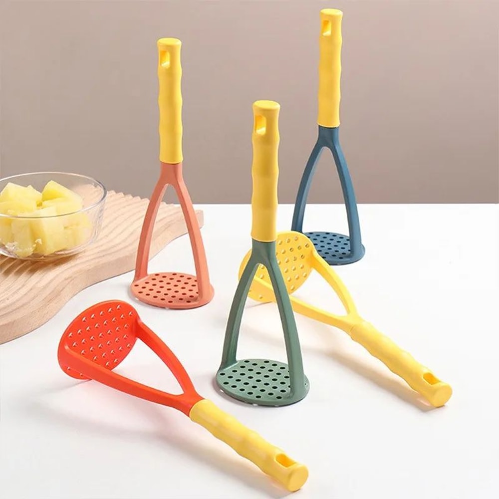 Manual Potato Masher Press Smooth Puree Kitchen Tool 6
