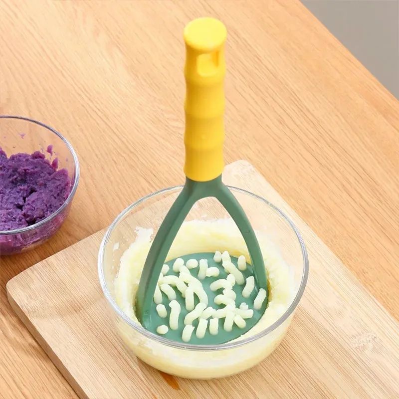 Manual Potato Masher Press Smooth Puree Kitchen Tool 13