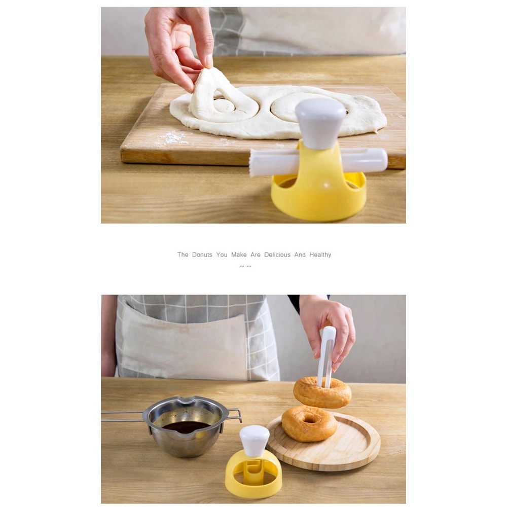 Creative Donut Mold Cutter DIY Dessert Baking Tool 7