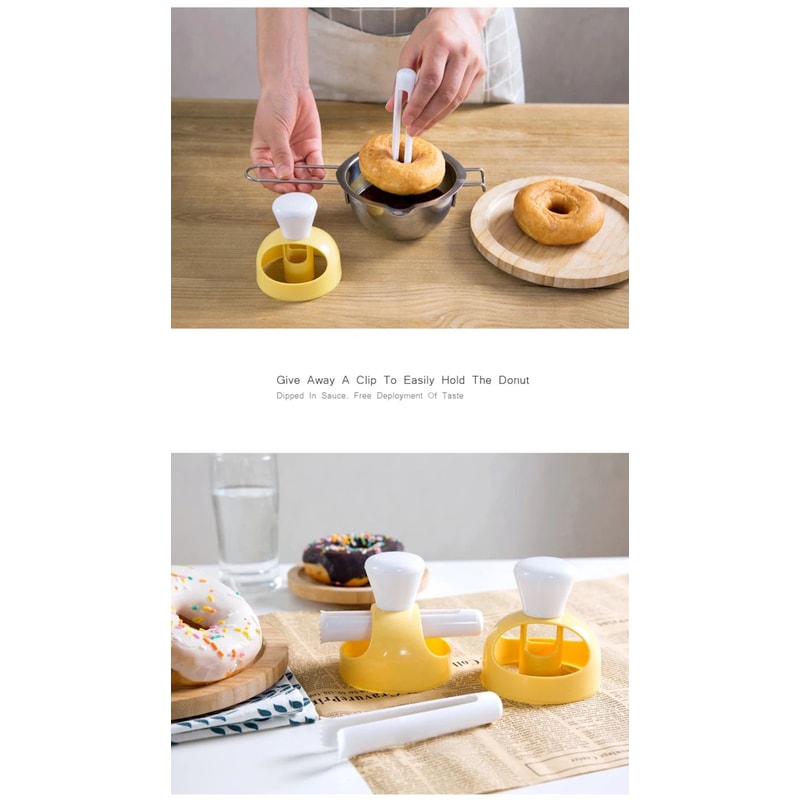 Creative Donut Mold Cutter DIY Dessert Baking Tool 8