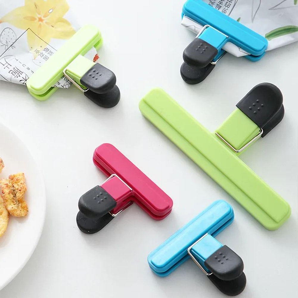 Heavy Duty Kitchen Food Bag Clips Snack Saver Storage Clips 10