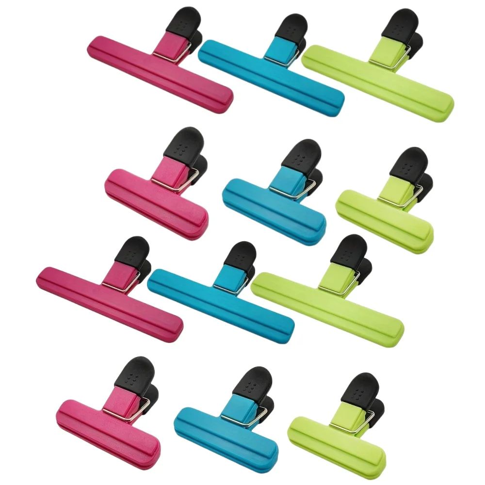 Heavy Duty Kitchen Food Bag Clips Snack Saver Storage Clips 16